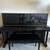 Black cable-nelson upright yamaha piano 2 thumbnail
