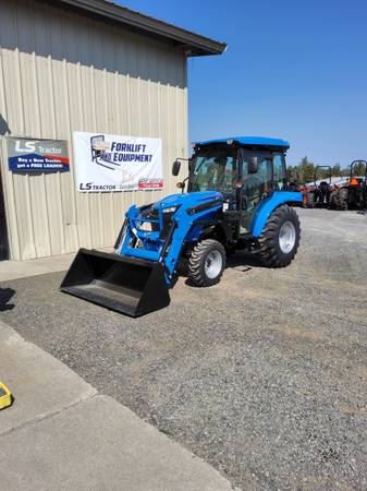 New LS Compact Tractor, Premium Cab model MT242HC, 42HP, 0% for 96 1