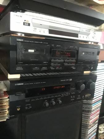 yamaha double cassette deck 1