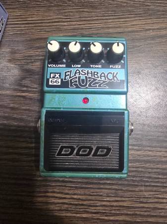 Flashback DOD Fuzz Guitar Pedal - musical instruments - by owner
