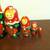UNIQUE HAND-PAINTED  NESTING DOLL 3 thumbnail