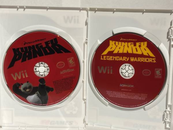 Nintendo Wii: Kung Fu Panda-Kung Fu Panda Legendary Warriors Disc Only 1