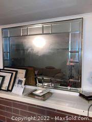 Beveled wall mirror 1