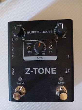 Z tone Buffer Boost Guitar Pedal 1