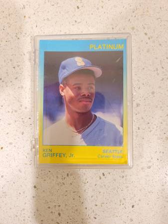 1991 Star Company Ken Griffey, Jr Limited Edition PLATINUM SET #/1000 1