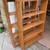 Solid oak wall shelves with engraving (two total) 1 thumbnail