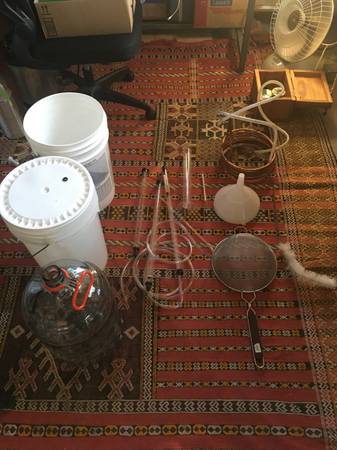 various brewing supplies 1