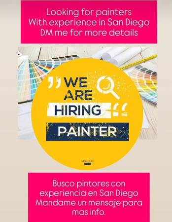2 Openings: Lead Painter / Foreman – Residential & Commercial Painting 1