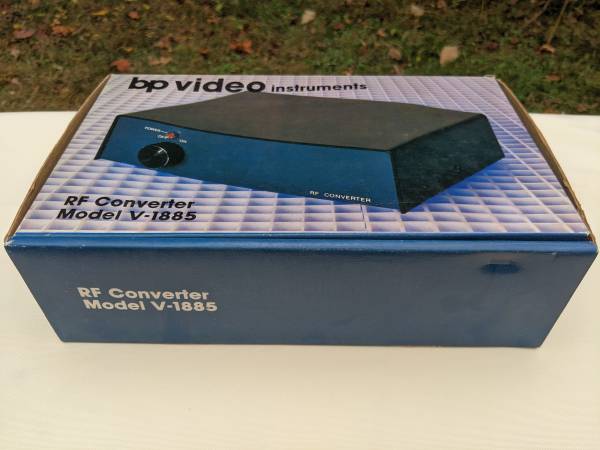BP Video Instruments Rf Video & Audio Converter Model V-1885 New 1