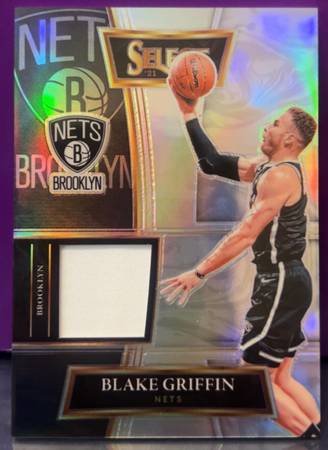 Blake Griffin Select Nets Patch Card 2022 (Legend) 1