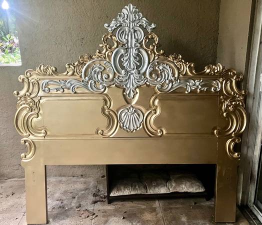 Antique bed frame 1