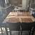 8 person stone dining room table with chairs 2 thumbnail