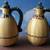 Italian Ceramic Aceto and Olio Cruet Set 1 thumbnail