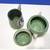 Antique Green Wedgewood Creamer and Sugar Set 2 thumbnail