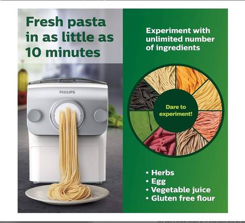Automatic Pasta & Noodle Maker >> Fully Automatic by Philips 1