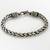 VTG. Sterling Silver Braided Chain Link 8 1/4" Bracelet 38.5 Grams 1 thumbnail