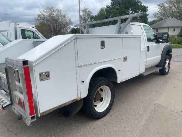 2016 FORD F550 SUPER DUTY DUALLY UTILITY SERVICE TRUCK - $14,89563620004488323121
