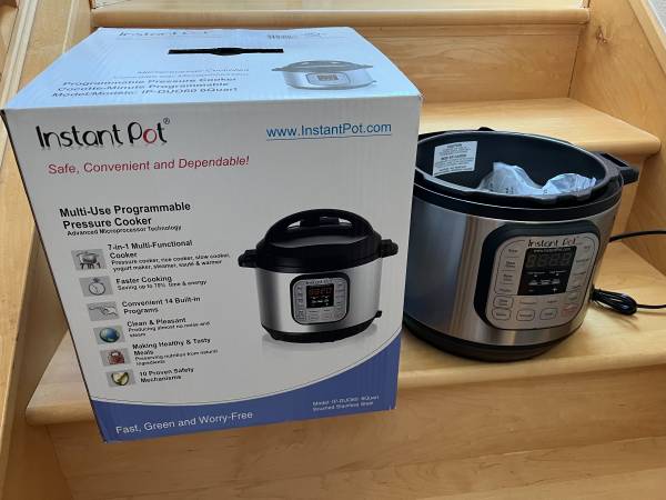 Instant Pot 6-Quart - Base Unit Only No Lid or Inner Pot - Open Box 1