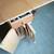 Very nice Danish folding table-&-chairs set 3 thumbnail