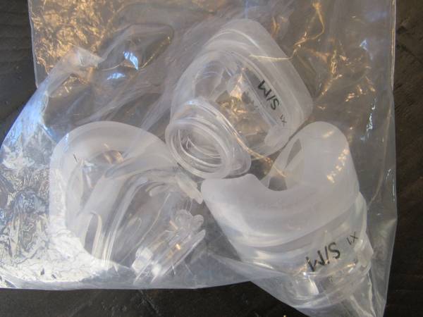 Lot 3 Philips Respironics Wisp S/M Nasal Mask Cushion Replacements New 1