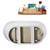 Streamline 59in x 29in Acrylic Freestanding Soaking Bathtub - White 5 thumbnail