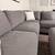 Living Spaces Gray Sectional Couch DELIVERY WITHIN A WEEK 6 thumbnail