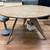 Round pedestal, West Elm dining table 2 thumbnail