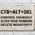 Computer Nerd Metal Sign CTR+ALT+DEL 1 thumbnail