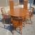 REDUCED Vilas Solid Maple Dining Set Drop-Leaf Table +4 Windsor Chairs 3 thumbnail