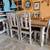 Reclaimed Wood Dining Table 7 pieces Set 3 thumbnail