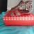 statement sandals, red leather + black & white size 8. Brand new. 3 thumbnail