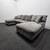 Can Deliver! Like New Clean Living Spaces Sectional Sofa Couch With Double Chais 6 thumbnail