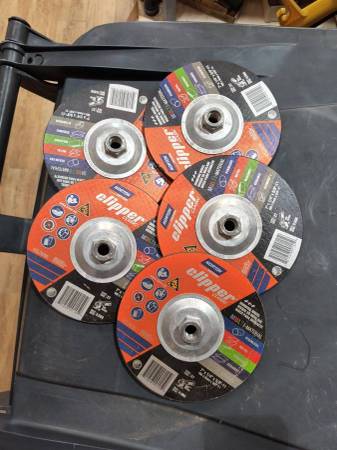 7-1/2 inch ANGLE GRINDING WHEELS TRADES ARE POSSIBLE.9/1/2026 1