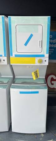 STACKABLE WASHER DRYER ELECTRIC 1