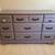 Solid Wood Gray Vtg 1950’s- 1960’s Heavy Duty Nine Drawer Dresser 1 thumbnail