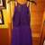 Purple City Triangle Beautiful Low Cut Dress Size 7 - $35 OR B.O 5 thumbnail