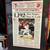 Pete Rose auto newspaper print all time  hit king with show ticket framed ex con 1 thumbnail