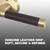 Leather Wrapped Brass Privacy Door Handle – Brass Interior Door Lever 5 thumbnail