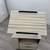 modern bedside table with drawer, storage shelf, rolling wheels 2 thumbnail