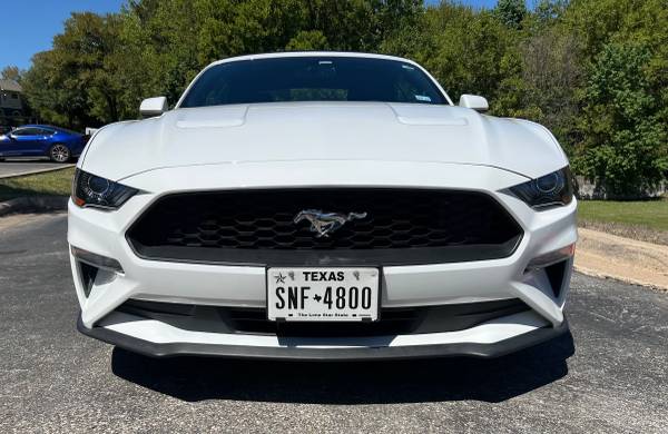 2018 Mustang EcoBoost Convertible - $19,999 (Liberty Hill)63439771116675121