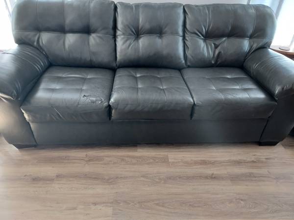 Grey couch 1