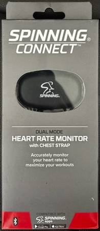 SPINNING CONNECT Dual Mode Heart Rate Monitor Chest Strap 1