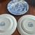 Myott Royal Mail Blue Staffordshire plates 3 thumbnail