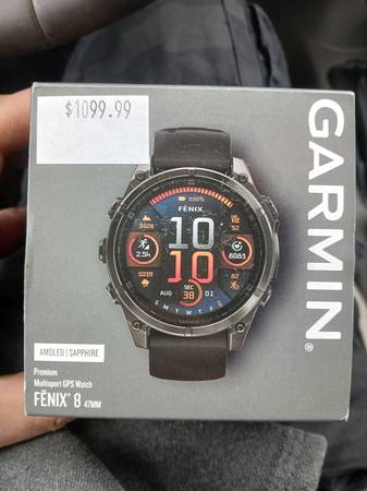 Mint Sealed Garmin Fenix 8 1