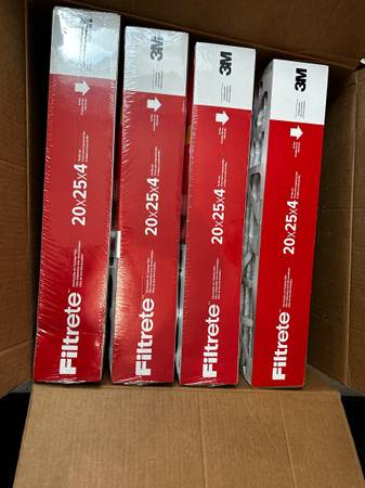 Filtrete 20x25x4 Air Filter, MPR 1000, MERV 11, Allergen Defense 12-Month Deep P 1
