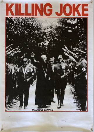 KILLING JOKE Poster _ "Malicious Damage" 1