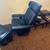 Ekornes Stressless Danish Modern Vintage Black Leather Recliner Chair 5 thumbnail