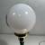 Vintage BAR Lamp green bottle milk glass globe 19.5 in 6 thumbnail