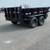 2026 Interstate 6 X 10 LoadRunner Bumper Pull Dump 10K Trailer Black 5 thumbnail