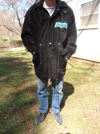 Rare Panthers suede leather jacket / coat 1